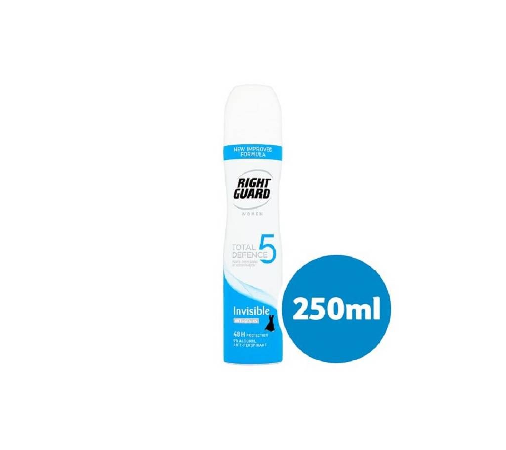 Right Guard Women Total Defence Body Spray UK