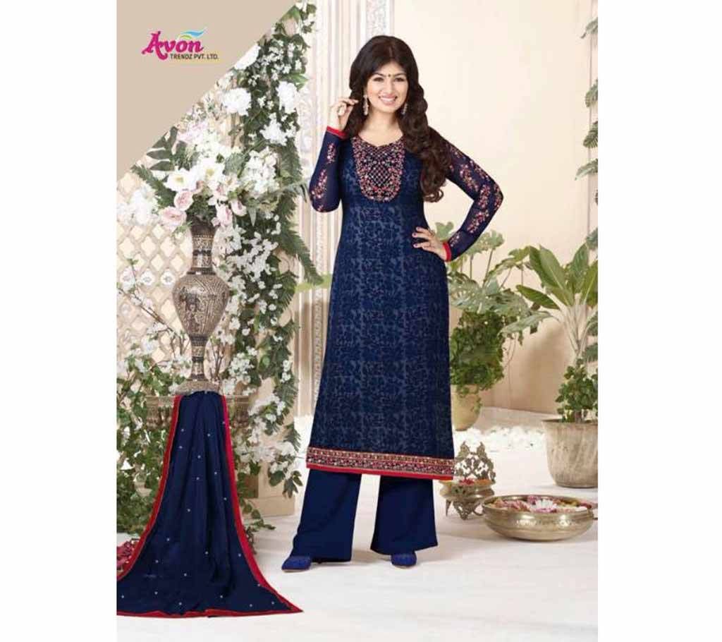 Indian Semi-Stitched Georgette Long Dress (Copy)