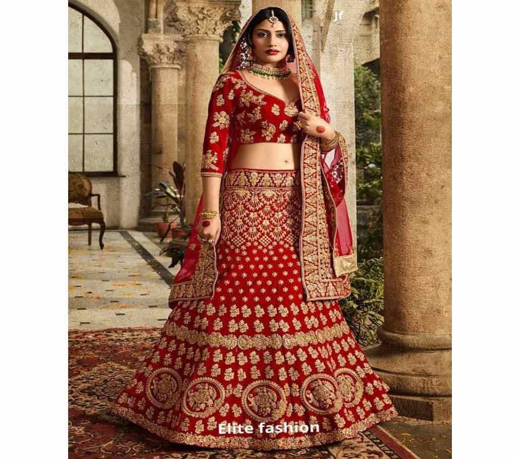 Gorgeous Unstitched Lehenga (Copy)