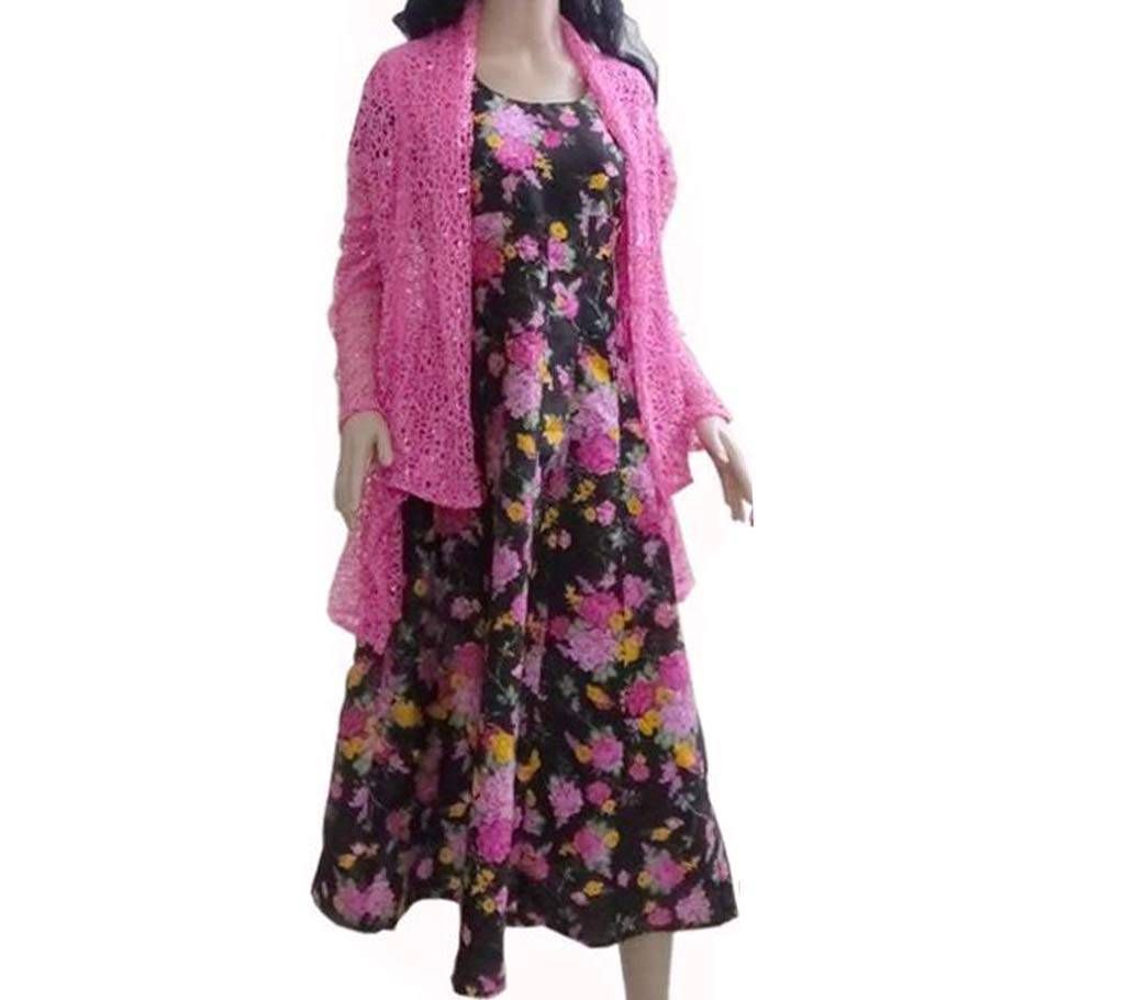 ready made Long frock with tops 
