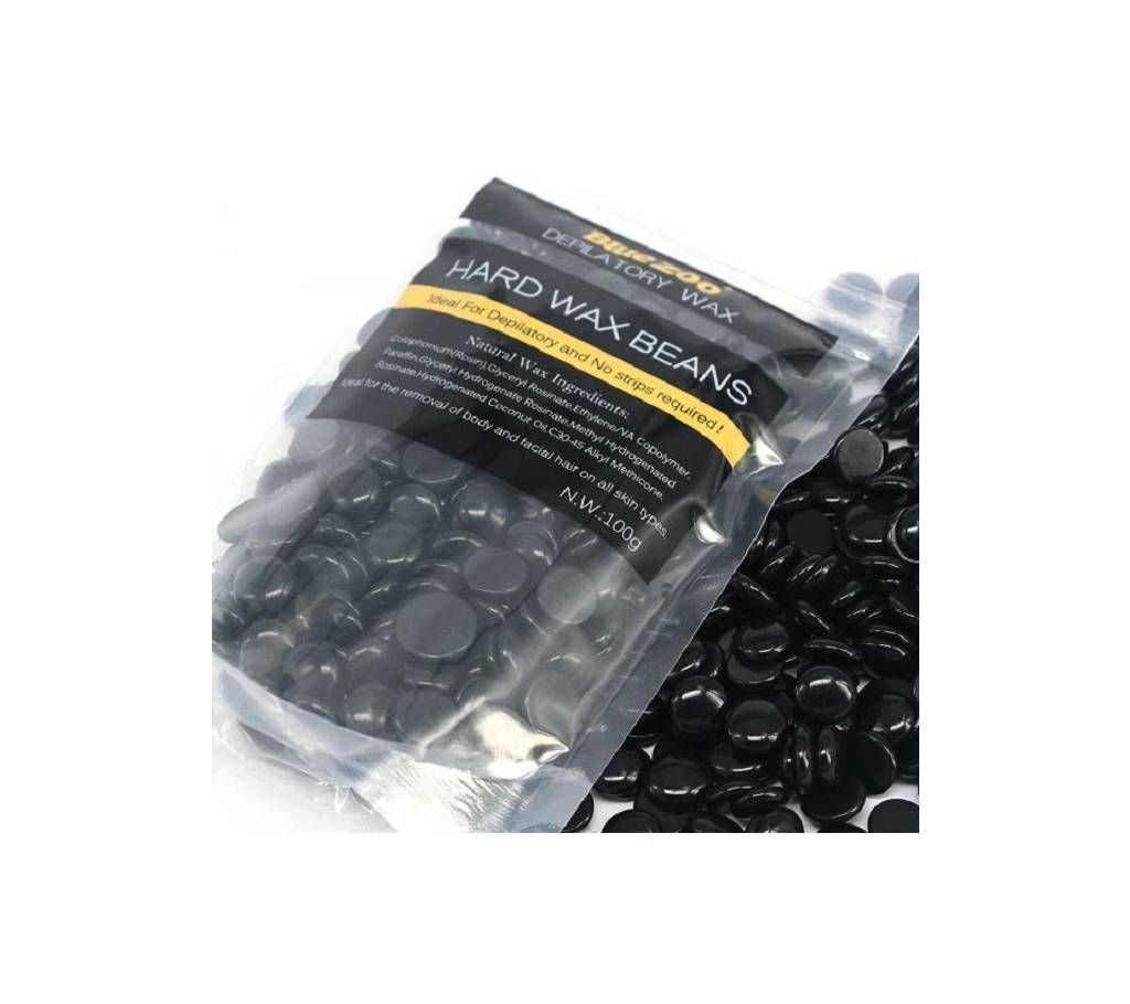 Hard Wax Bean Hair Removal (Black) 100g China