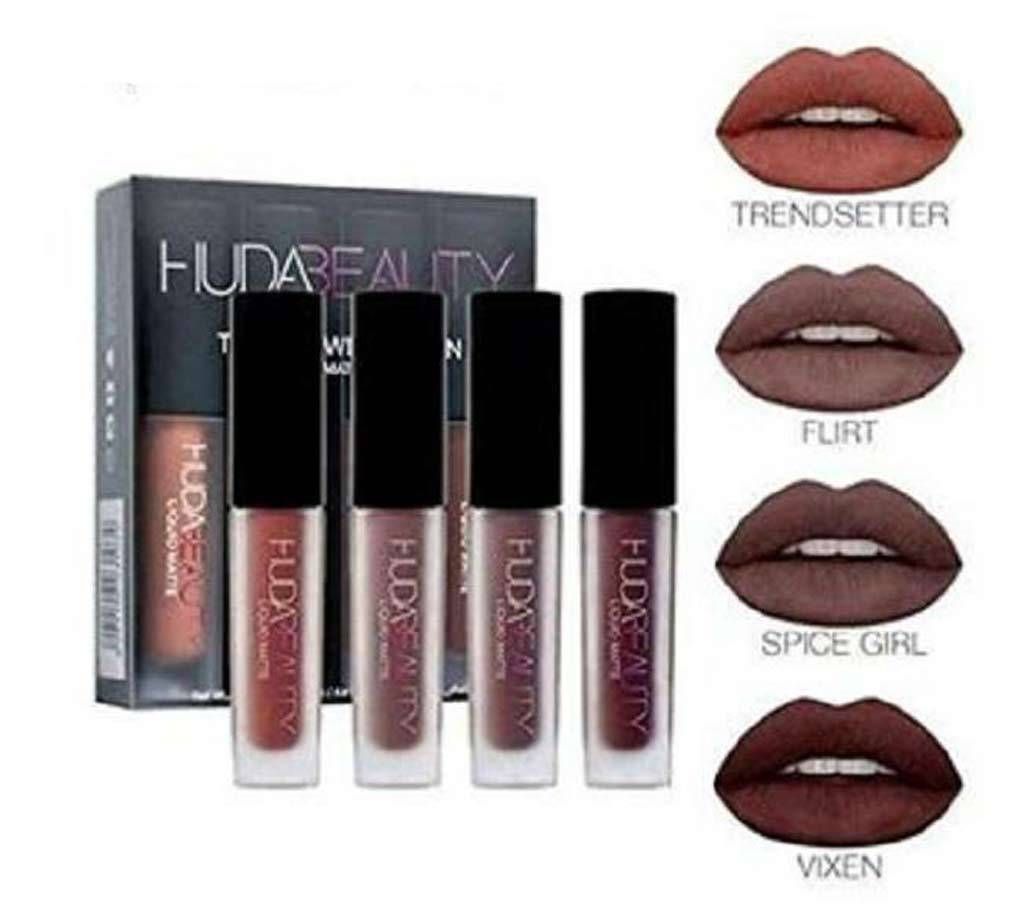 huda beauty liquid matte lipstick brown edition 20gm china