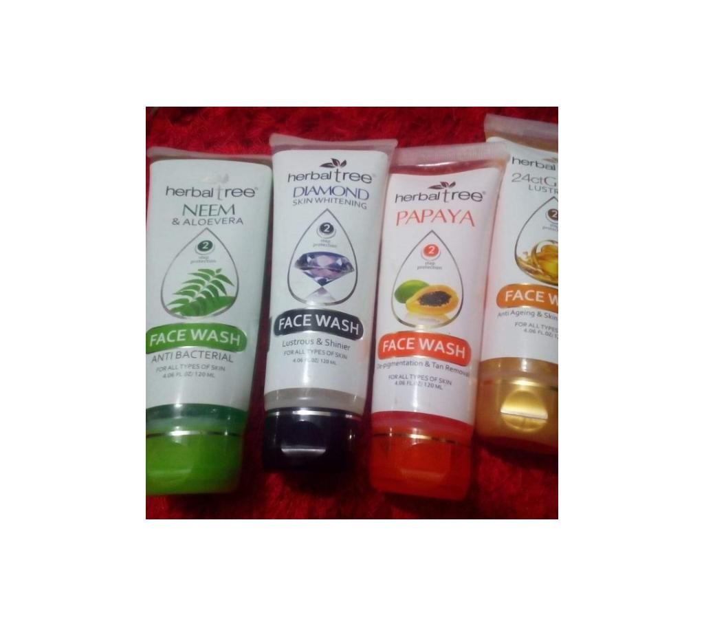 Herbal tree face wash gel INDIA 1 piece INDIA 