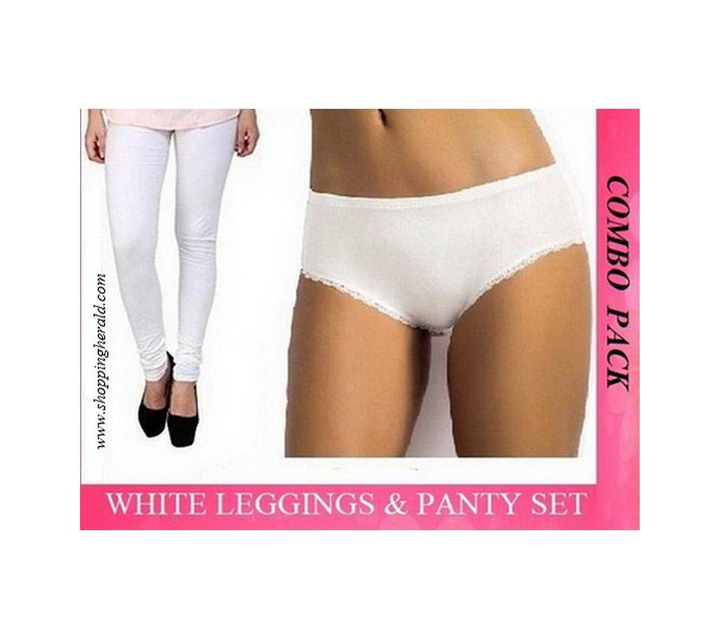 WOMEN LEGGINGS AND PANTY SET