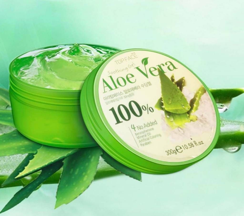 TOP FACE ALOEVERA SOOTHING GEL 100% 300 ML China 