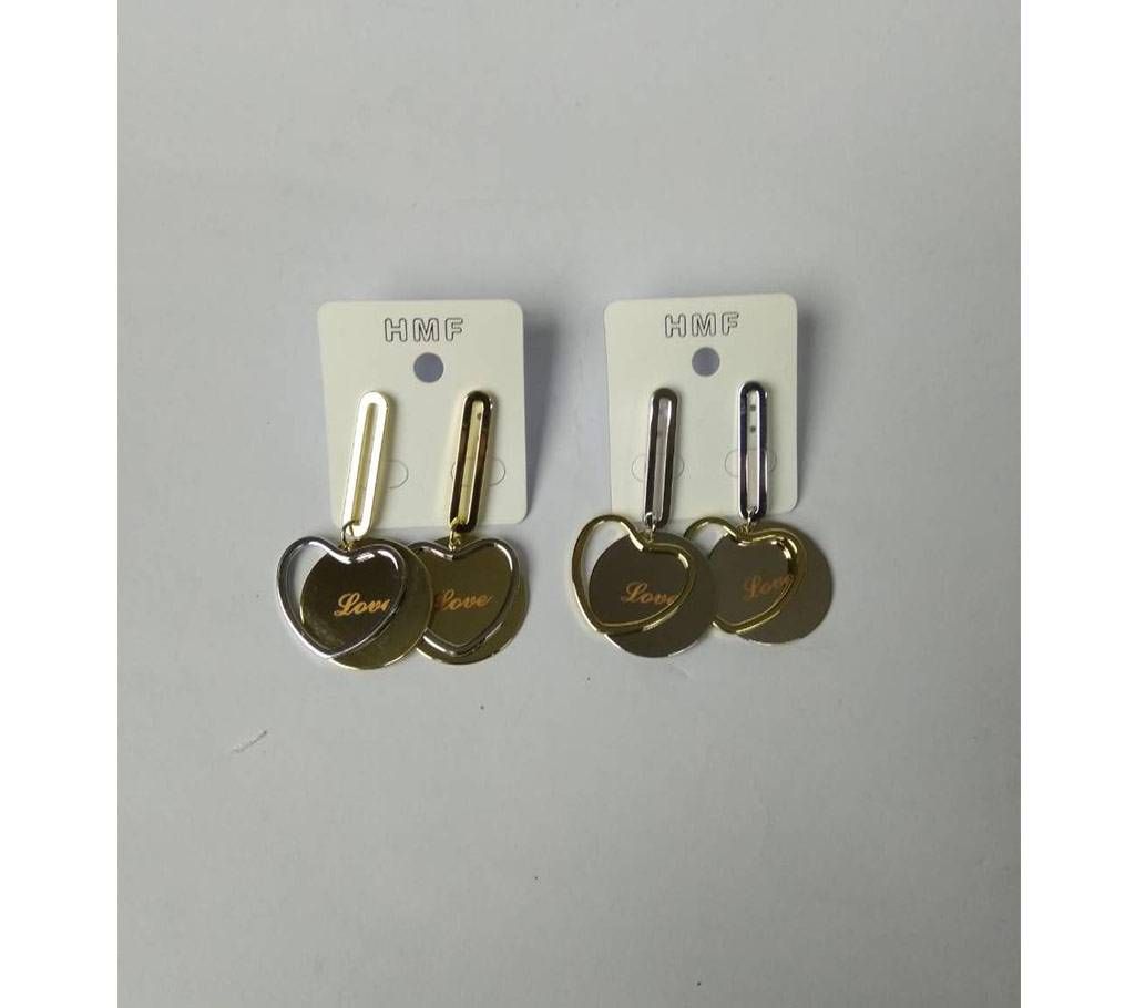 Metal earring for women