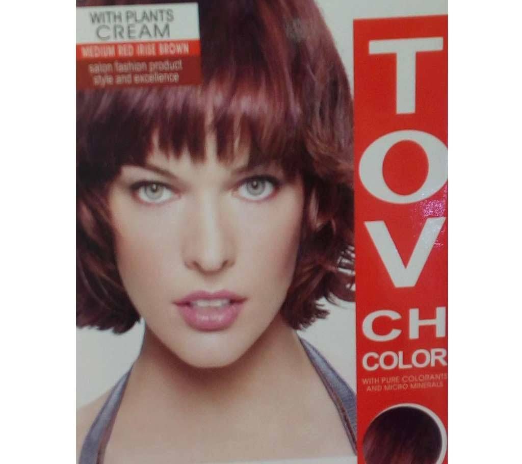 medium red irise Brown hair colour 60 ml China