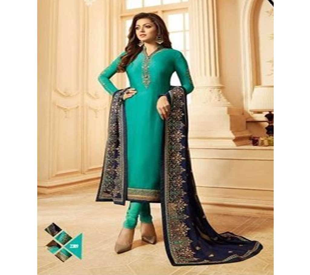 Georgette Unstitched Three piece Dress for Women