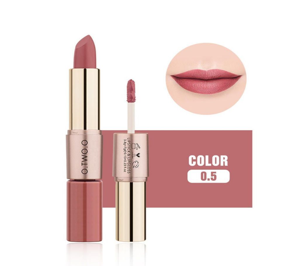 2 in 1 Solid & Liquid Lipstick - N9107 - 5
