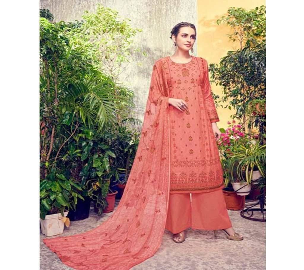ACME WEAVERS AANZARA KIARAA SUITS- 01 (SU725) Unstitched Three Piece - Copy