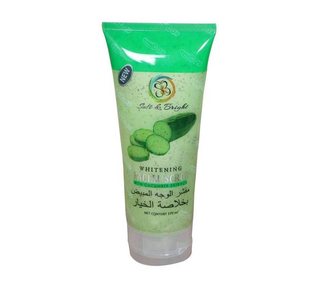 SOFT & BRIGHT WHITENING FACE WASH CUCUMBER 100ml Thiland