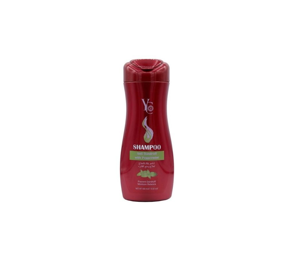 YC ANTI-DANDRUFF W/PEPPERMINT Shampoo 400ml - Thailand 