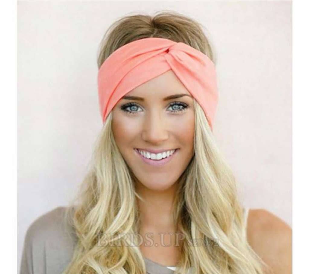 Elastic Twist Turban Headband for Women