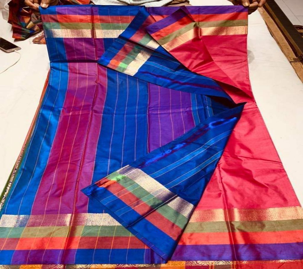Soft silk katan shari