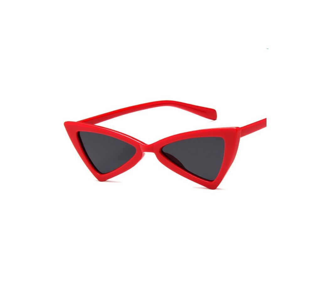 Women's Mirrored Sunglass-RED