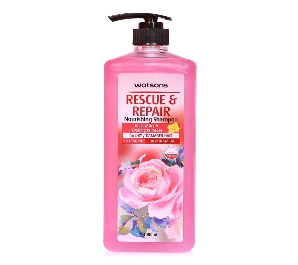 Watson Rescue and Repair Nourishing Shampoo, 1000 ml, Thailand