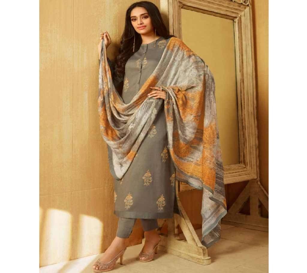 Unstitched Indian Sudriti Meadows Three piece