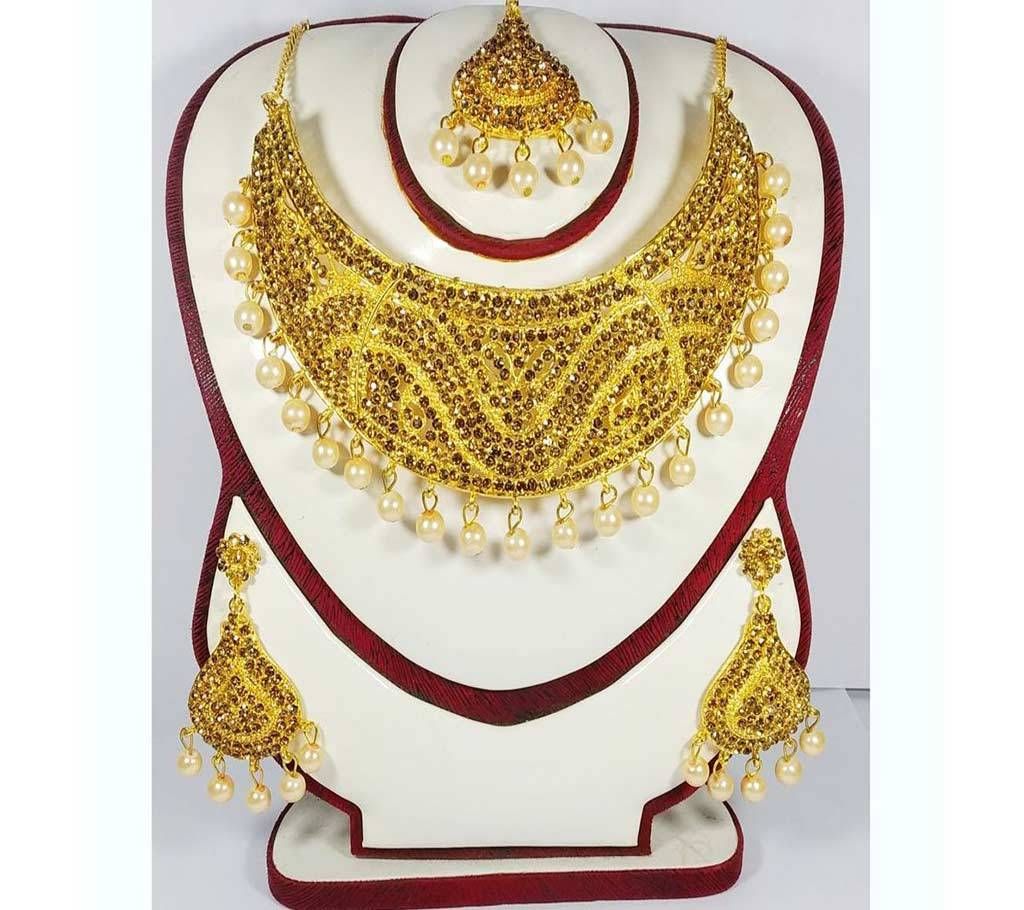 Original Indian Gold plated Jewelry Set For Women