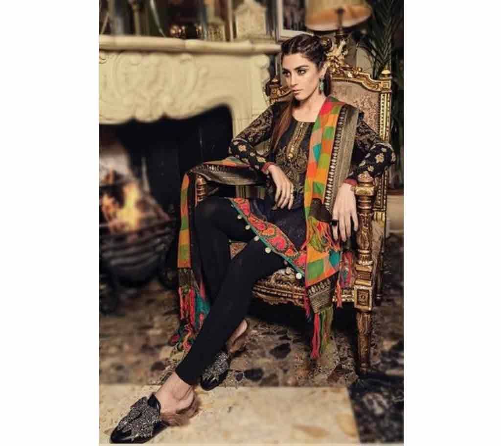 Unstitched Cotton Digital Print Salwar kameez For Women 
