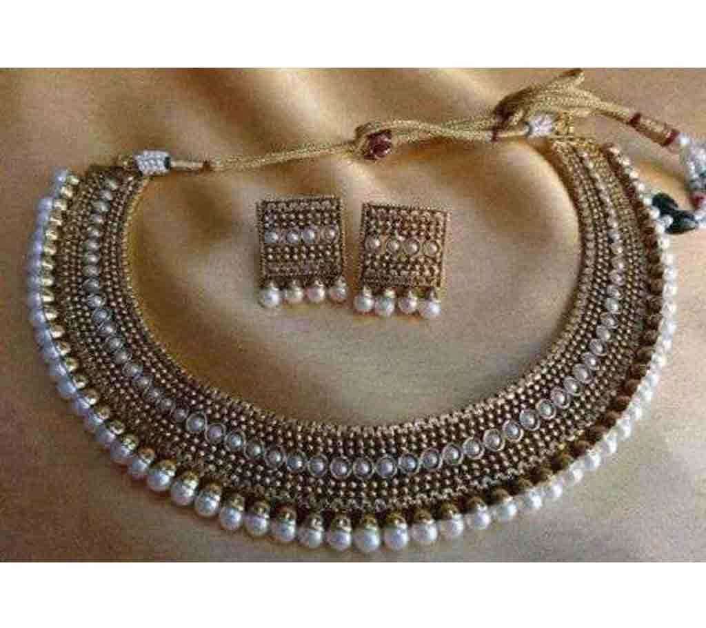 Indian Necklace + Earring 