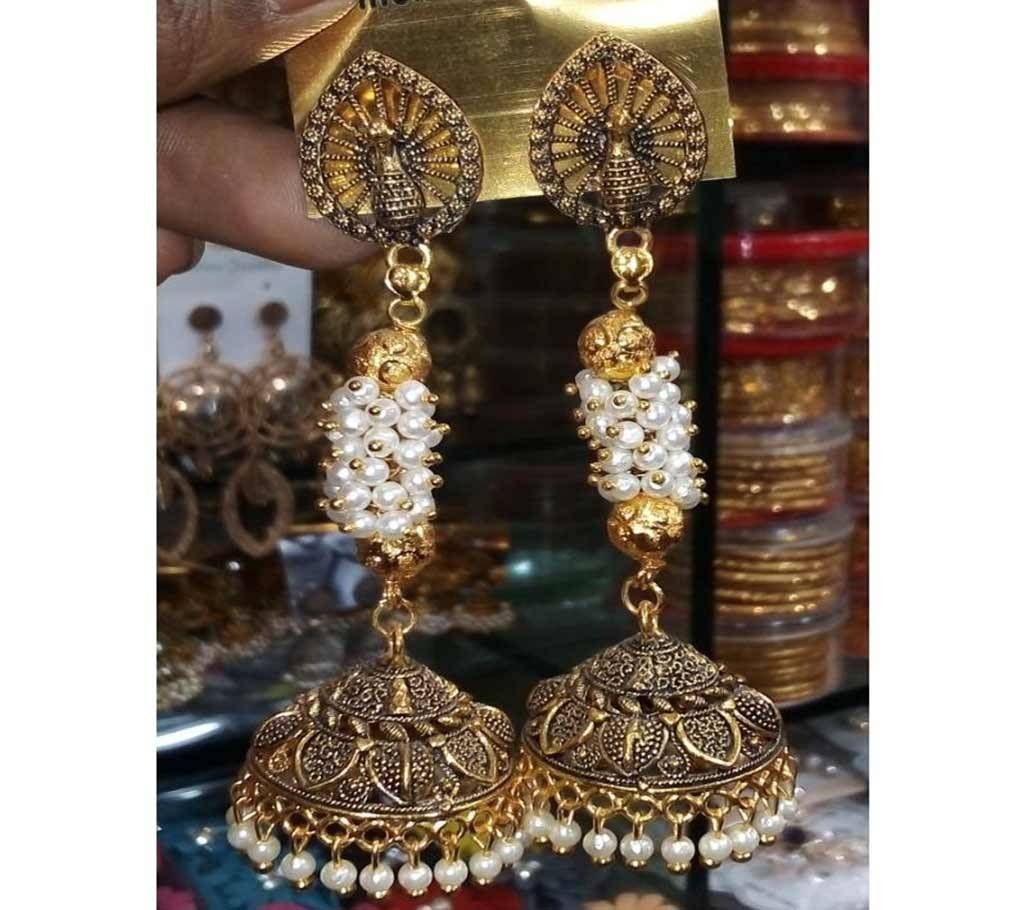Antic Cooper Moyur Jhumka
