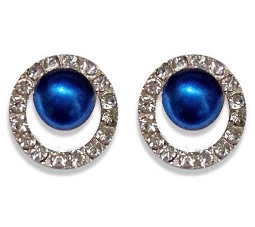 Crystal Blue Earrings