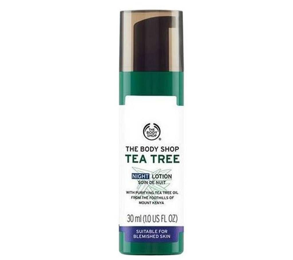 The Body Shop Tea Tree Night Lotion - 30ml (UK)
