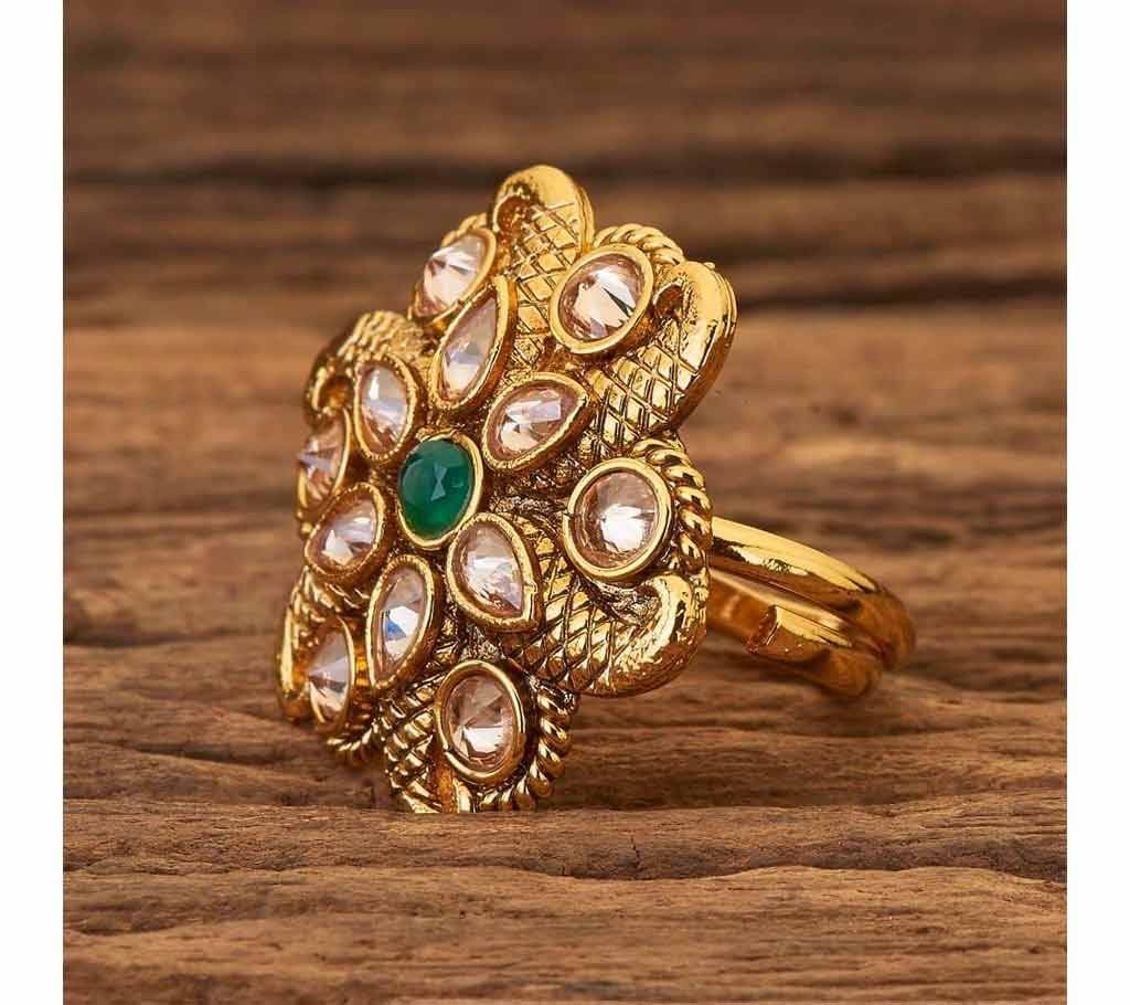 ANTIQUE CLASSIC RINGS WITH GOLD PLATING 16885 (by Pink Point - KJ16885)