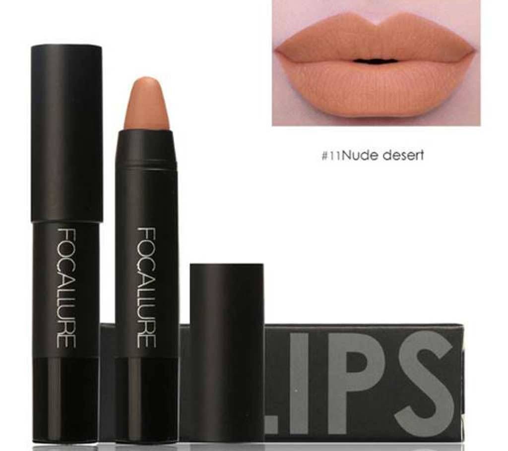 Focullure Matte Lipstick Lip Crayon-Nude Desert-China Original 