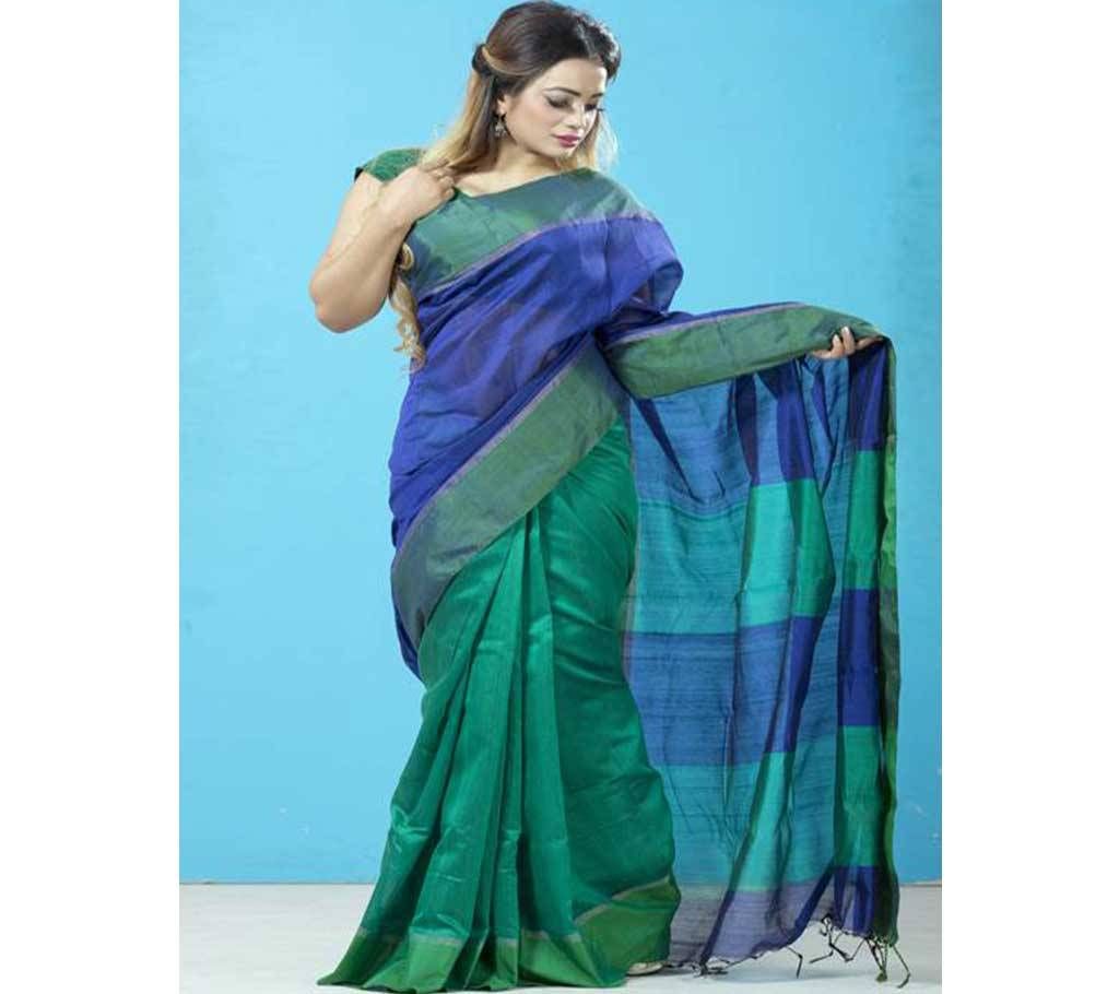 Rong-Rongila Half Silk Tangail Sharee