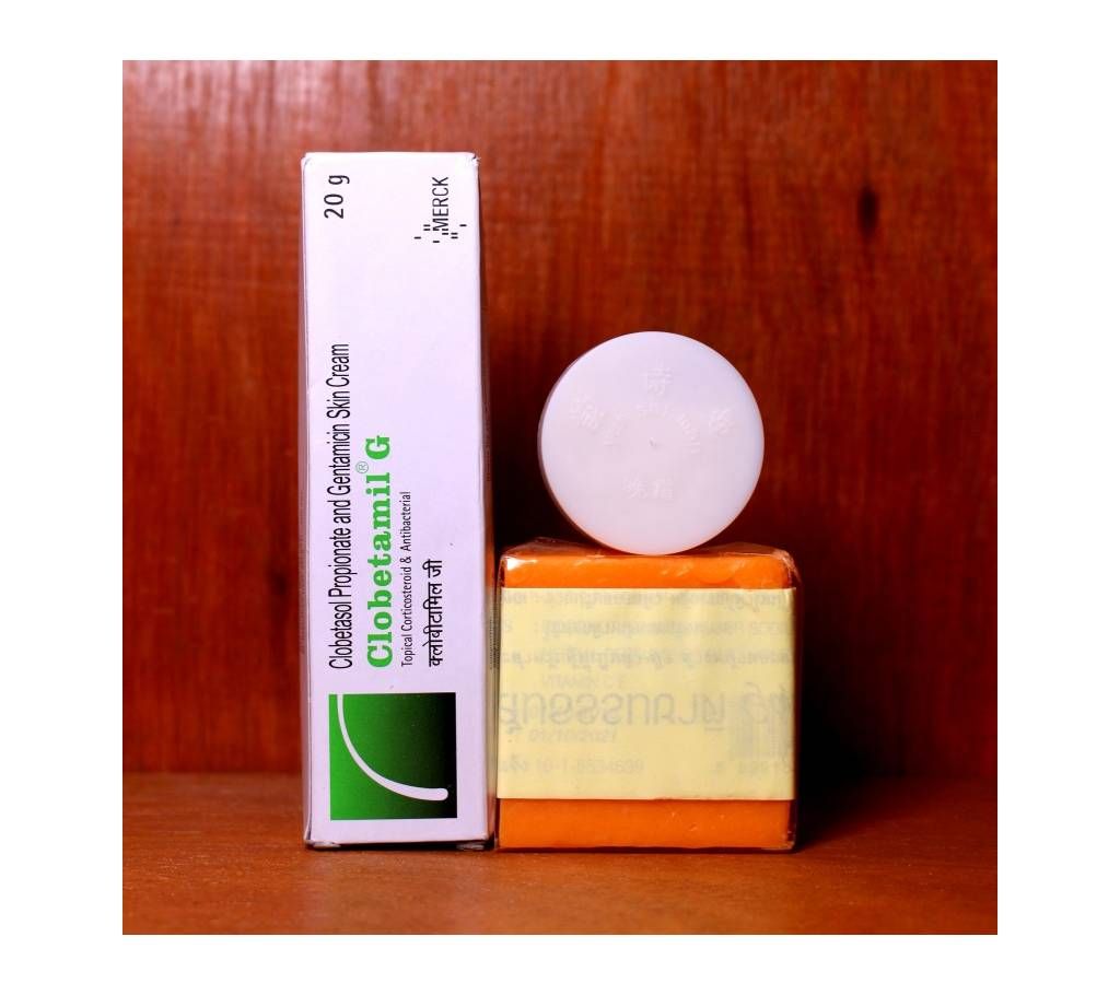 3 IN 1 CLOBETAMIL G SKIN SOAP + CREAM SET  55g China