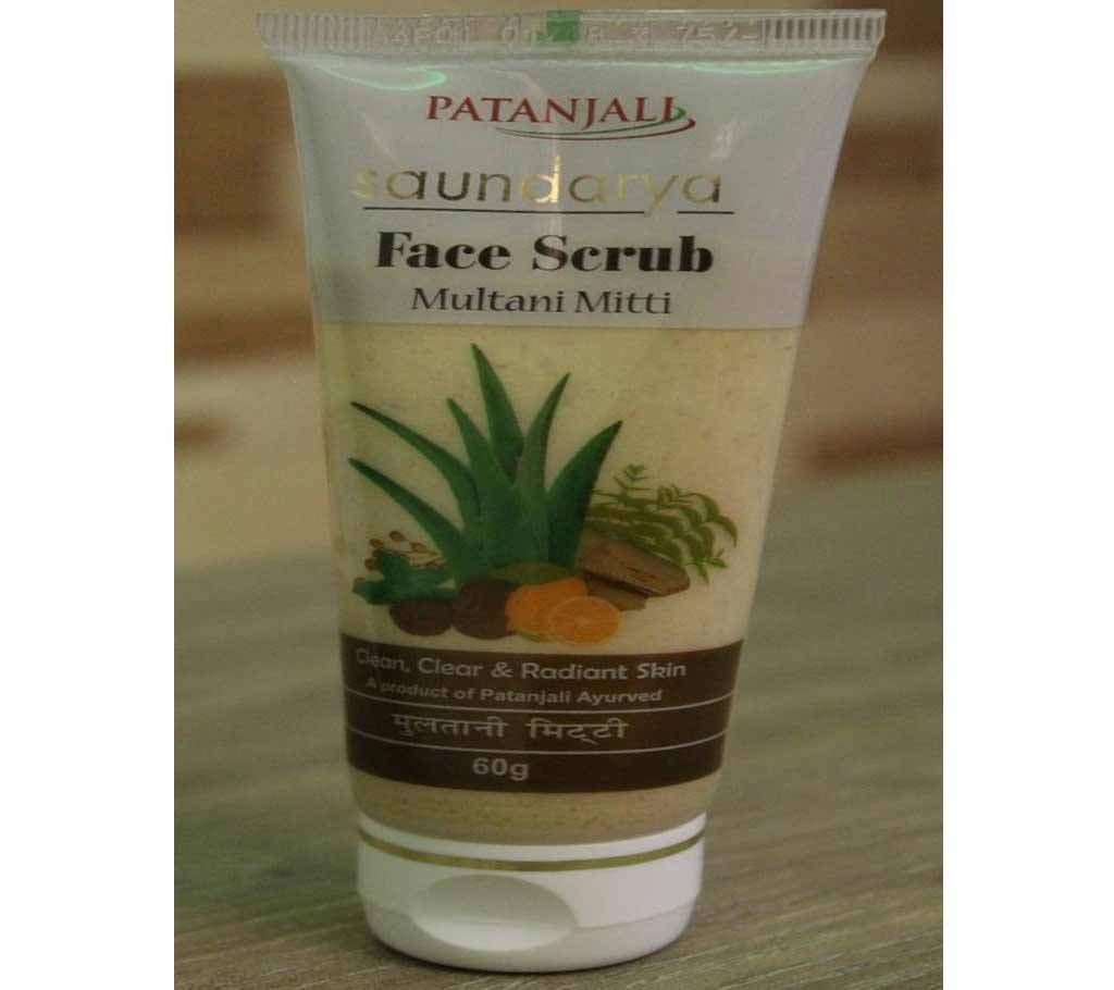 Patanjali Face Scrub Multani Mitti 60g - India