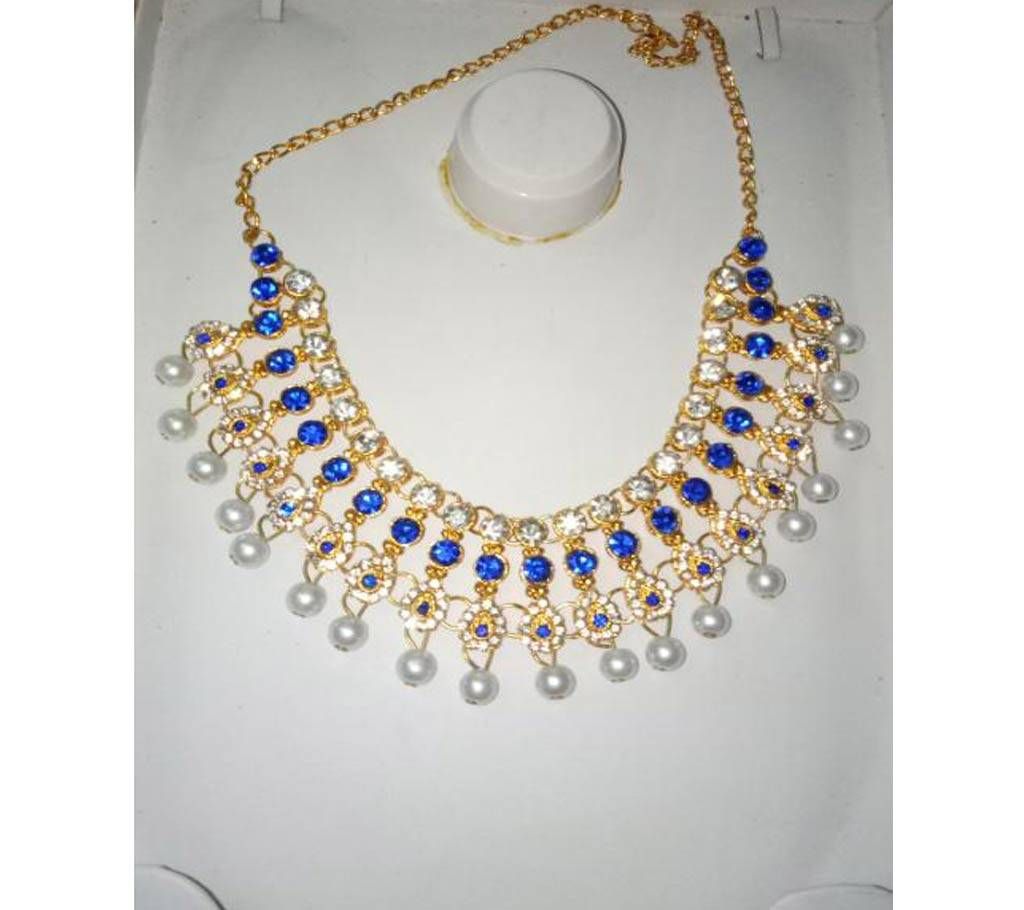 gold plated pearl necklace