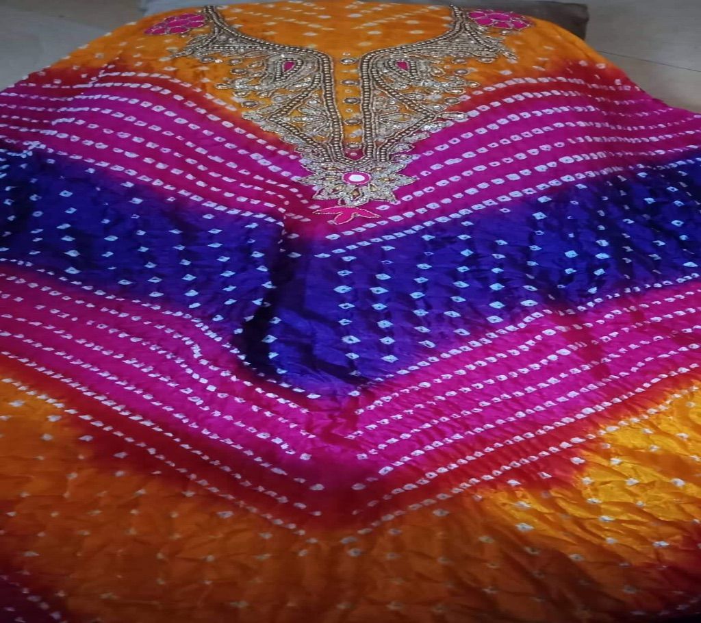 Indian chunri silk 