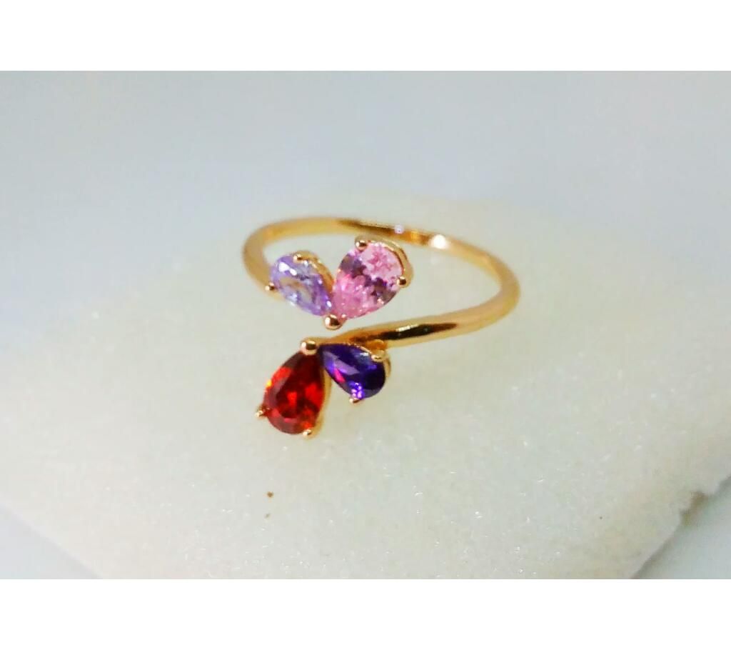 INDIAN GOLD PLATED FINGER RING