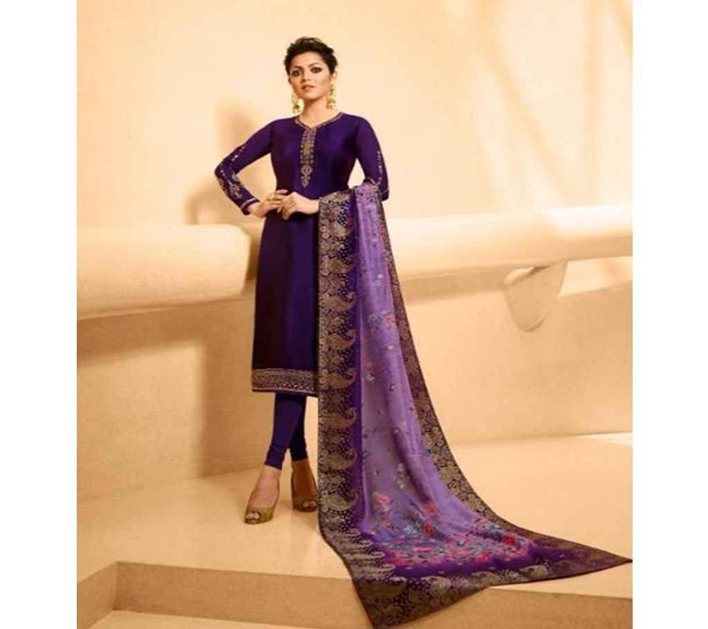 NITYA VOL-134 BY LT FABRICS 3406 Semi-stitched GEORGETTE Suit