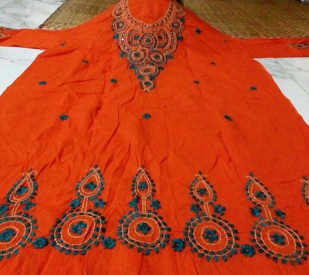 Hand embroidered boutique dress