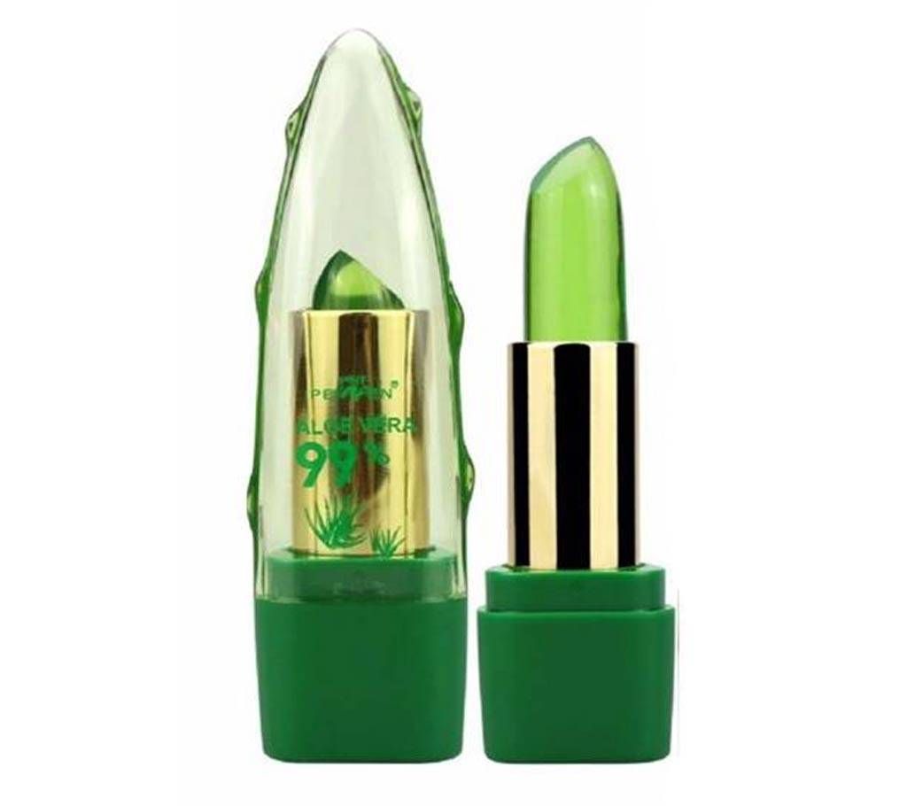 Aloe Vera Natural Moisturizer Temperature Changed Color Lipbalm Natural Magic Pink Protector Lipstick