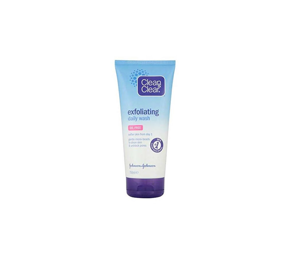Clean & Clear Exfoliating Daily Face Wash 150ml (UK)