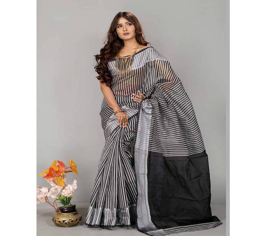 Silk Saree With Blouse 13 Haat
