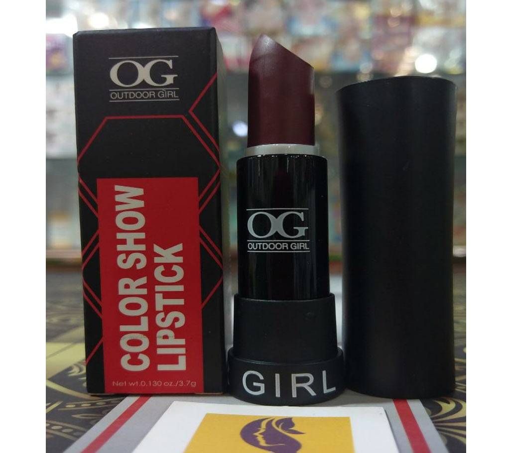 OG OUTDOOR GIRL COLOR SHOW LIPSTICK -124-3.7gm-UK 