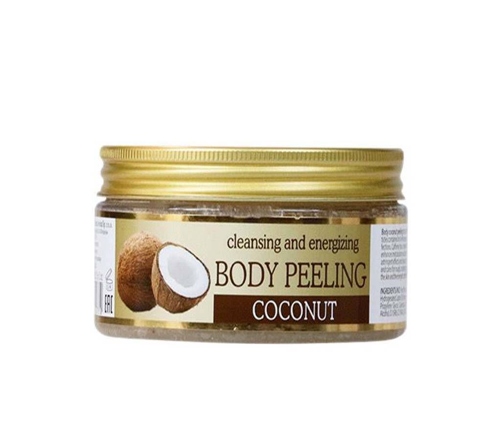 Cleansing & energing coconut body peeling-300ml-Poland 