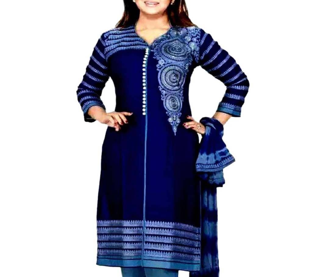 Deshi - Cotton Block - Unstitched - 3Pcs - 008 - MHG