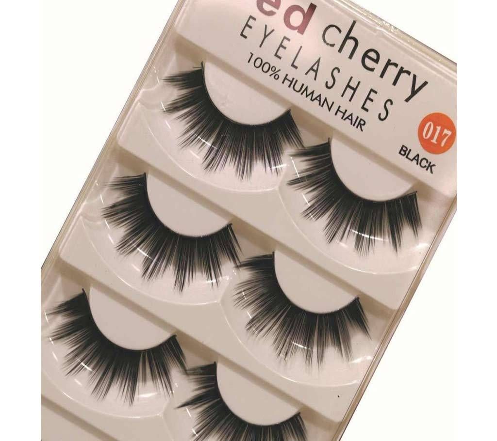 Red Cherry 100% Human Hair 5 Pair Eyelash - 017