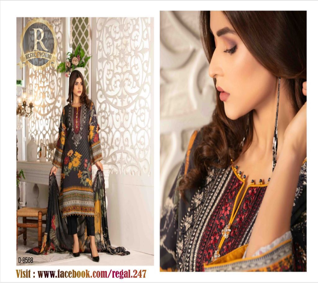 Original Pakistani Three Piece (TAWAKKAL Alluring)