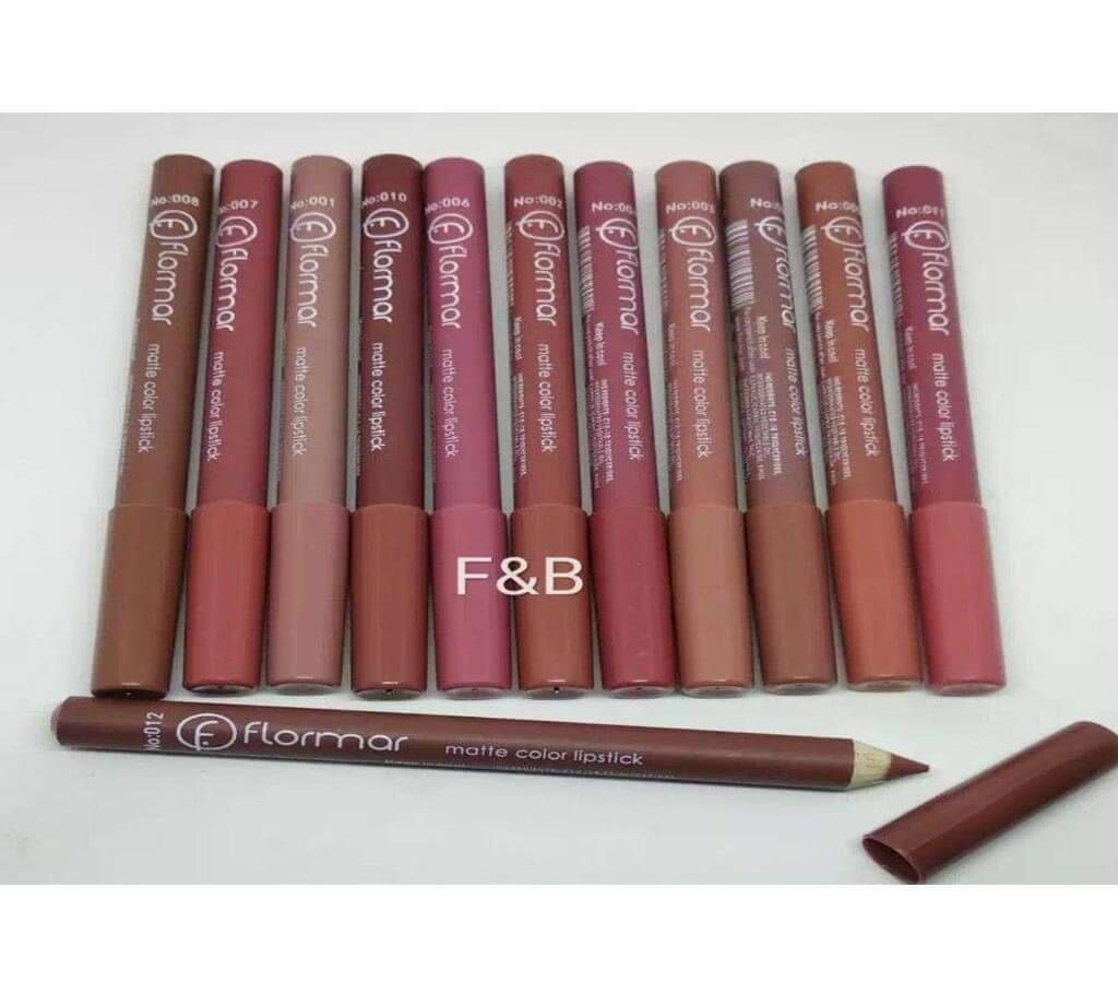 Pencil Matte Lipstick set 12psc-China 