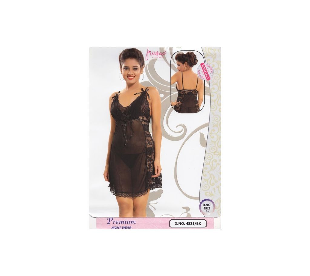 Two Part Nighty-4821 BK