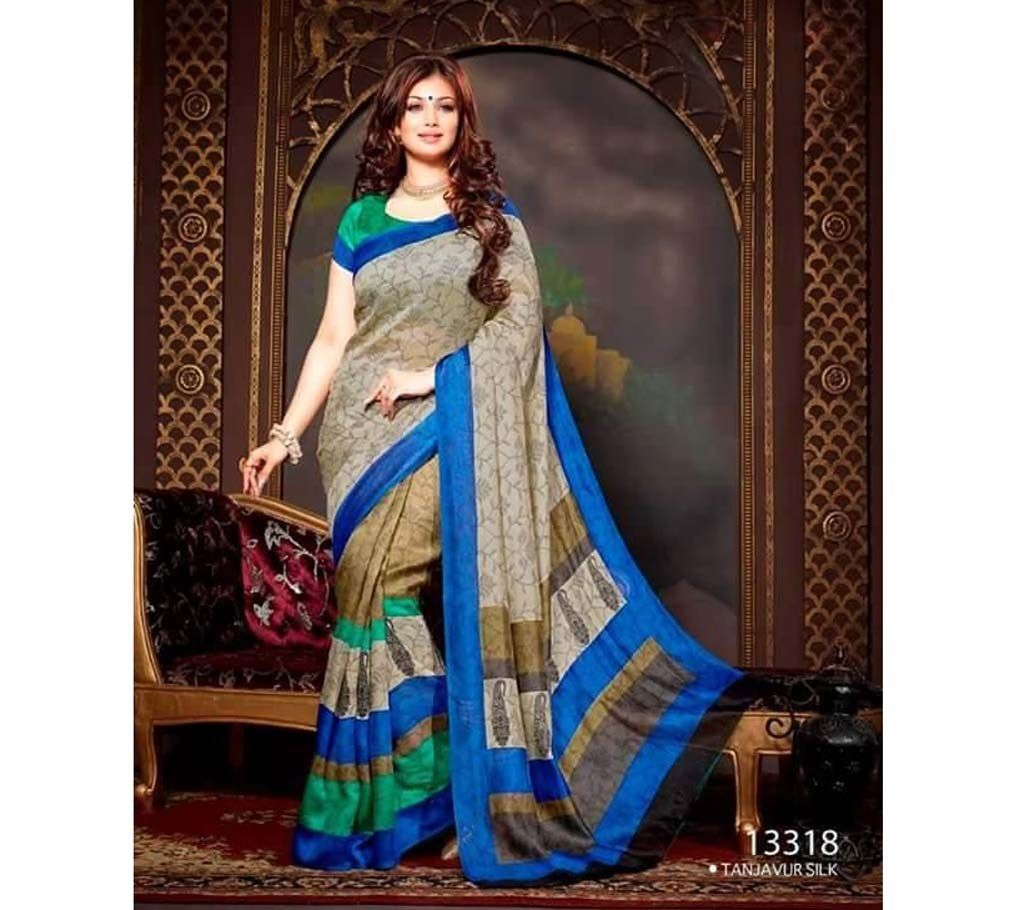 Bhagalpuri Silk Printed Sharee