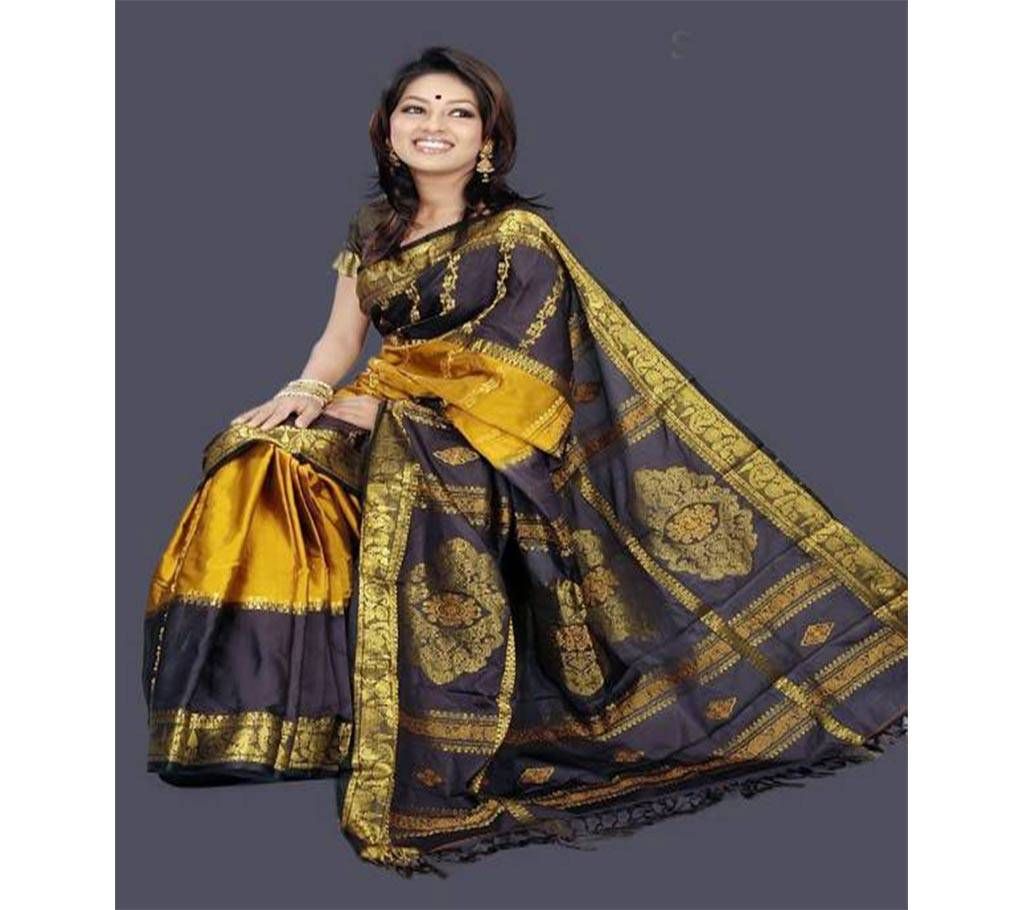 Tangail soft silk handloom cotton sharee