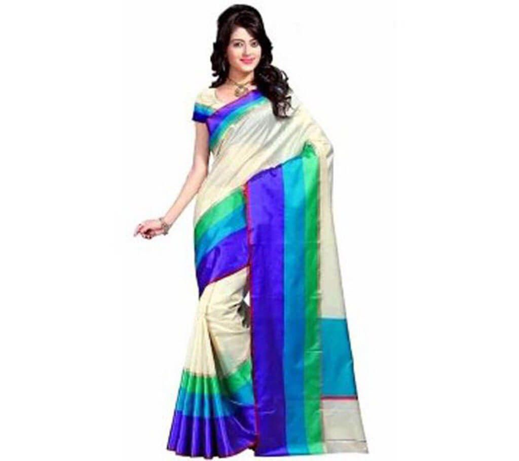White Tosor Georgette Sharee